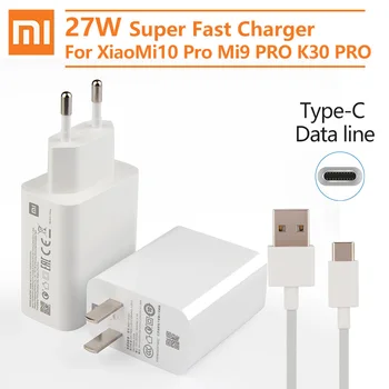 Original XIAOMI 27W QC4.0 Turbo Fast Charge Adapter For Mi CC9 A3 Mi9T Mi10 MiX4 Redmi Note 8 Pro K30 K20 PRO Note7 Pad4 Usb-C 
Original XIAOMI 27W QC4.0 Turbo Fast Charge Adapter For Mi CC9 A3 Mi9T Mi10 MiX4 Redmi Note 8 Pro K30 K20 PRO Note7 Pad4 Usb-C