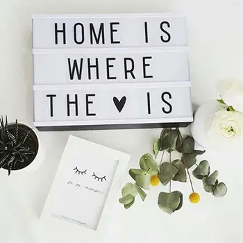 Distinctive A6 Size 3AA Battery LED Combination Night light Box DIY Letters Decoration Lamp Message Board Lightbox
Distinctive A6 Size 3AA Battery LED Combination Night light Box DIY Letters Decoration Lamp Message Board Lightbox