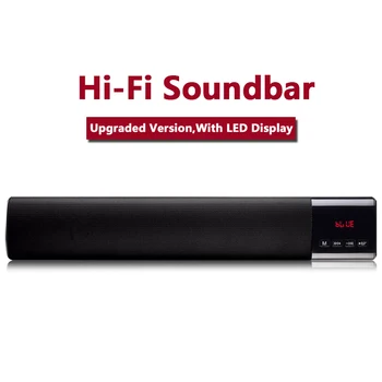 Home TV Bluetooth Soundbar Portable Wireless Speaker Powerful 3D Stereo Column Music Center Home Theater System For the Computer
Home TV Bluetooth Soundbar Portable Wireless Speaker Powerful 3D Stereo Column Music Center Home Theater System For the Computer