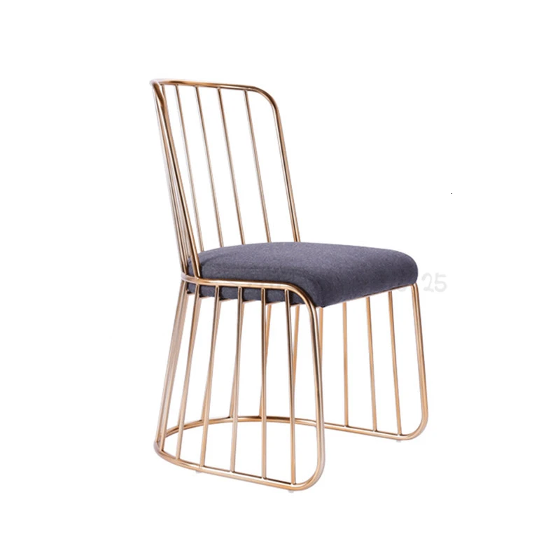 Nordic Modern Simple Golden Iron Art Restaurant Chair Cafe Bar Chair Backrest Chair Leisure Creative Chair
Nordic Modern Simple Golden Iron Art Restaurant Chair Cafe Bar Chair Backrest Chair Leisure Creative Chair