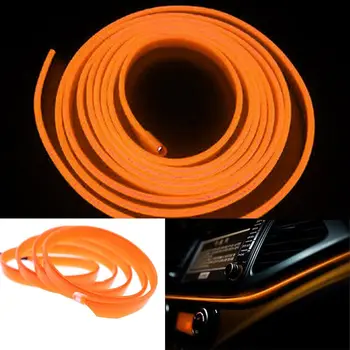 2m 12V Car Vehicle Decoration Ambient Interior Orange Lighting Cold Light Strip Atmosphere Lamps Decorative Lamp
2m 12V Car Vehicle Decoration Ambient Interior Orange Lighting Cold Light Strip Atmosphere Lamps Decorative Lamp