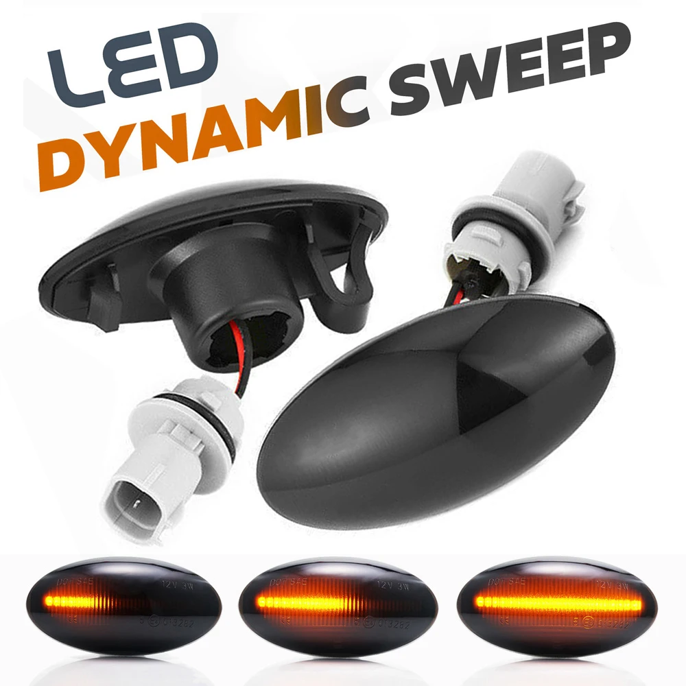 LED Dynamic Side Marker Turn Signal Light for Suzuki Vtarai SX4 EY GY S- cross GL APV Arena Alto Splash XL7 JC Swift Fiat Sedici
LED Dynamic Side Marker Turn Signal Light for Suzuki Vtarai SX4 EY GY S- cross GL APV Arena Alto Splash XL7 JC Swift Fiat Sedici