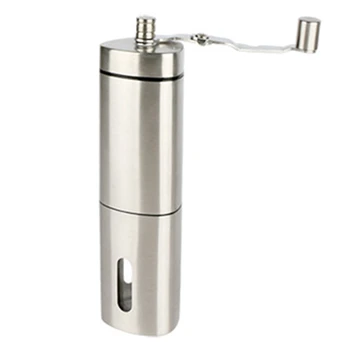 Portable Coffee Grinder Stainless Steel Adjustable Handheld Coffee Grinder Cocoa Bean Conical Burr Mill Manual Coffee Grinder
Portable Coffee Grinder Stainless Steel Adjustable Handheld Coffee Grinder Cocoa Bean Conical Burr Mill Manual Coffee Grinder