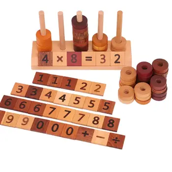 Montessori Puzzle Counting Wooden Stacking Counting Rings Block Math Arithmetic Learning Education Kids Toy Counting Game
Montessori Puzzle Counting Wooden Stacking Counting Rings Block Math Arithmetic Learning Education Kids Toy Counting Game