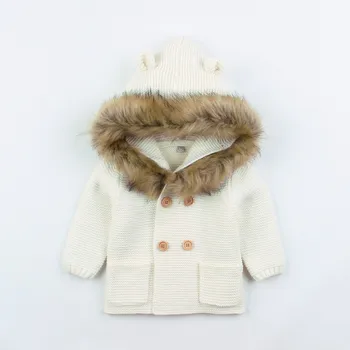0-24M Winter Baby Boys Girls Knitted Cardigan Jackets Outfits Warm Autumn Infant Kids Fur Hooded Sweaters Long Sleeve Coat
0-24M Winter Baby Boys Girls Knitted Cardigan Jackets Outfits Warm Autumn Infant Kids Fur Hooded Sweaters Long Sleeve Coat
