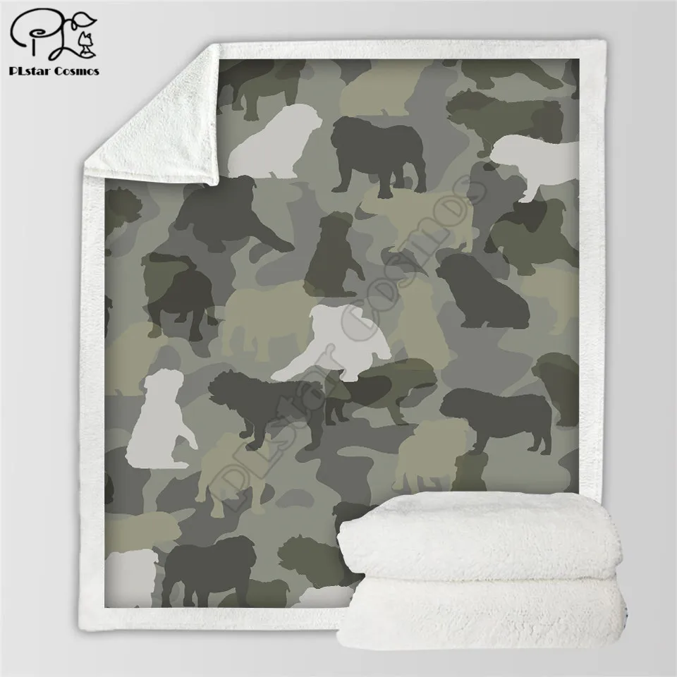 Funny Dog 3d printed Camouflage fleece blanket for Beds Hiking Picnic Thick Quilt Fashionable Bedspread Sherpa Throw Blanket
Funny Dog 3d printed Camouflage fleece blanket for Beds Hiking Picnic Thick Quilt Fashionable Bedspread Sherpa Throw Blanket