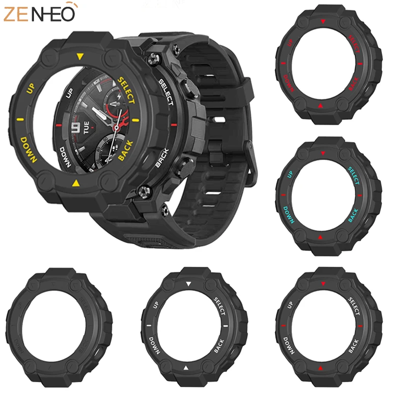 Пластиковый защитный чехол для смарт-часов Xiaomi Amazfit T-Rex, защитный корпус для Huami Amazfit Trex Edge, бампер
Пластиковый защитный чехол для смарт-часов Xiaomi Amazfit T-Rex, защитный корпус для Huami Amazfit Trex Edge, бампер