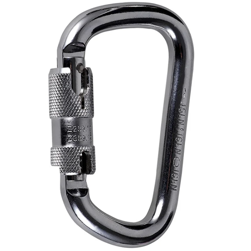 TOP!-Insurance Master Lock Buckle 45Kn Hot-Forged Climb Lock Carabiner Rock Climbing Buckle Equipment Outdoor Accessories
TOP!-Insurance Master Lock Buckle 45Kn Hot-Forged Climb Lock Carabiner Rock Climbing Buckle Equipment Outdoor Accessories