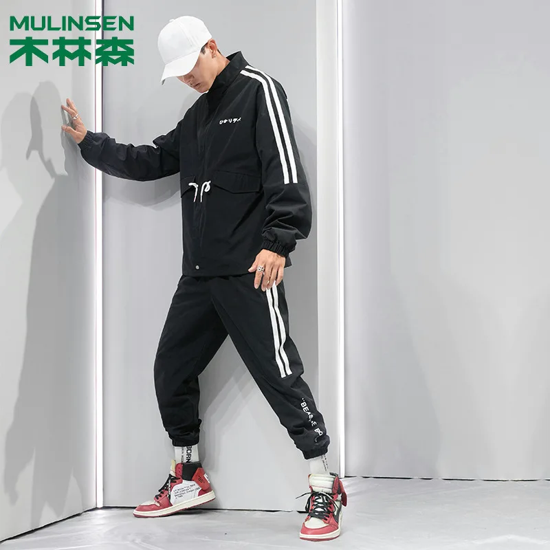 MULINSEN New Style Autumn Men Hooded Students Korean-style Trend Loose-Fit Spring And Autumn Hip Hop Coat Leisure Suit Men's
MULINSEN New Style Autumn Men Hooded Students Korean-style Trend Loose-Fit Spring And Autumn Hip Hop Coat Leisure Suit Men's