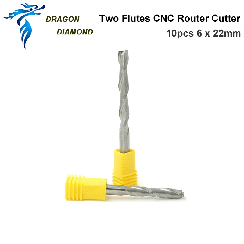 5pcs 6mm*22mm Two Flutes Carbide Spiral bits, End Milling Tools, CNC Cutting Bits, Engraving Cutter on Woodworking
5pcs 6mm*22mm Two Flutes Carbide Spiral bits, End Milling Tools, CNC Cutting Bits, Engraving Cutter on Woodworking