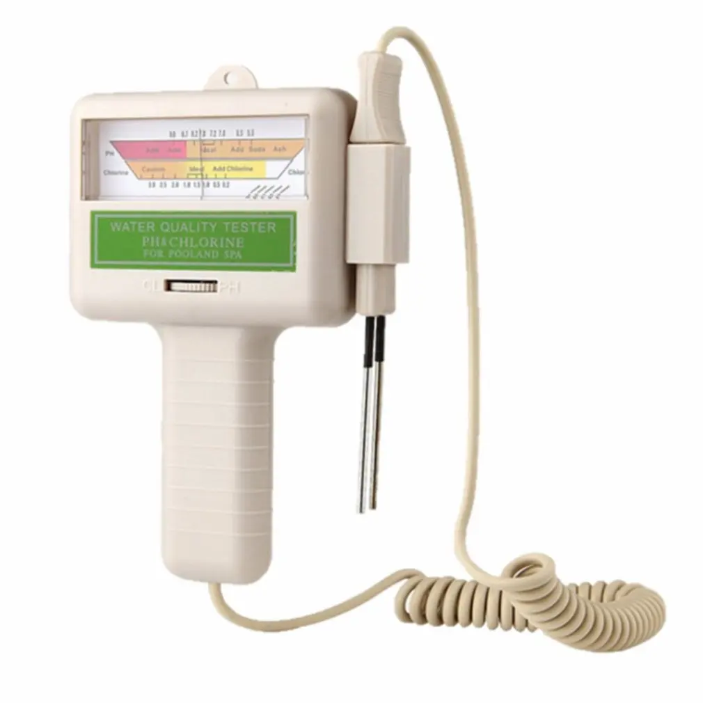 PC101 Instrument Quality Tester Swimming Pool Chlorine PH Quality Tester Ph Meter Tester
PC101 Instrument Quality Tester Swimming Pool Chlorine PH Quality Tester Ph Meter Tester