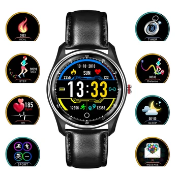 MX9 Smart Watch Men ECG+PPG HRV Heart Rate Blood Pressure Monitor with IP68 Waterproof Smart Bracelet for Android IOS
MX9 Smart Watch Men ECG+PPG HRV Heart Rate Blood Pressure Monitor with IP68 Waterproof Smart Bracelet for Android IOS