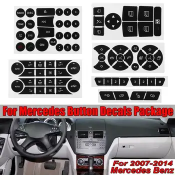 For Benz 2007-2014 Button Repair Sticker Decal Set Car Button Repair Sticker Steering AC Window Decals Stickers For Mercedes
For Benz 2007-2014 Button Repair Sticker Decal Set Car Button Repair Sticker Steering AC Window Decals Stickers For Mercedes