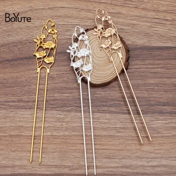 BoYuTe (5 Pieces/Lot) Vintage Bridal Wedding Hair Jewelry Accessories Diy Hand Made U Shaped Metal Hair Stick Tiara
BoYuTe (5 Pieces/Lot) Vintage Bridal Wedding Hair Jewelry Accessories Diy Hand Made U Shaped Metal Hair Stick Tiara