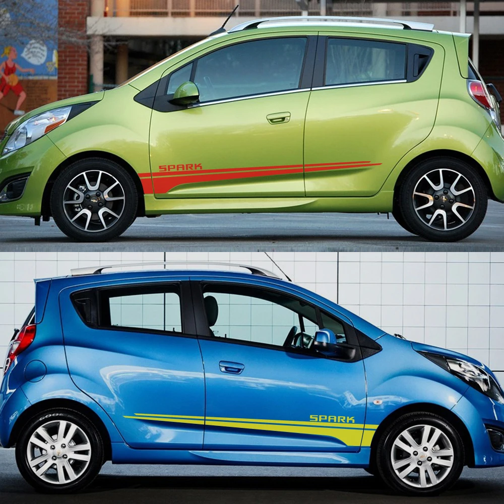 Автомобильные аксессуары для Chevrolet Spark 2 шт. автомобильные наклейки на дверь