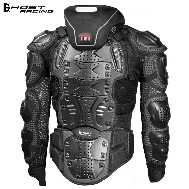GHOST RACING Snowboard Jacket Men Full Body Armor Jacket Motocross Racing Protective Gear Back Chest Shoullder Elbow Protection
GHOST RACING Snowboard Jacket Men Full Body Armor Jacket Motocross Racing Protective Gear Back Chest Shoullder Elbow Protection