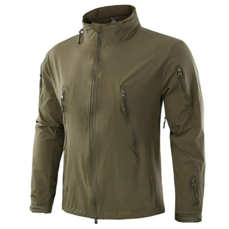 Quick-drying Breathable Military Jackets Ultra-light Slim Fit Coats Outdoor Sun Protection Jacket Casual Fitness Hiking Clothing
Quick-drying Breathable Military Jackets Ultra-light Slim Fit Coats Outdoor Sun Protection Jacket Casual Fitness Hiking Clothing