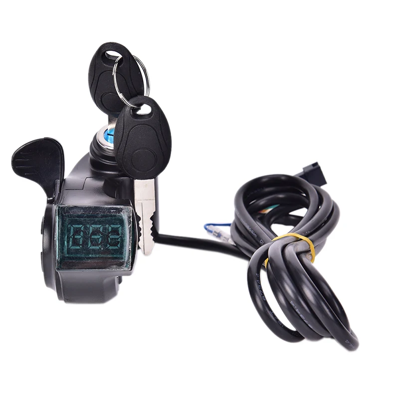 New Hot Sale Electric Bike Half Wrist Throttle Grip Handle LED Display Indicator/Lock Key Knock Half Twist Throttle
New Hot Sale Electric Bike Half Wrist Throttle Grip Handle LED Display Indicator/Lock Key Knock Half Twist Throttle