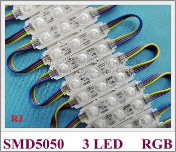 injection with lens RGB LED light module SMD 5050 waterproof DC12V 0.72W 3 led RGB IP67 ultra sonic sealing 70mm*18mm*8mm
injection with lens RGB LED light module SMD 5050 waterproof DC12V 0.72W 3 led RGB IP67 ultra sonic sealing 70mm*18mm*8mm