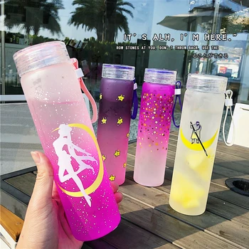 480ML Kawaii Cartoon Glass Water Bottle Cute Fashion Sport Drink Bottles For Children Kids Girl Student With Protective Case 
480ML Kawaii Cartoon Glass Water Bottle Cute Fashion Sport Drink Bottles For Children Kids Girl Student With Protective Case