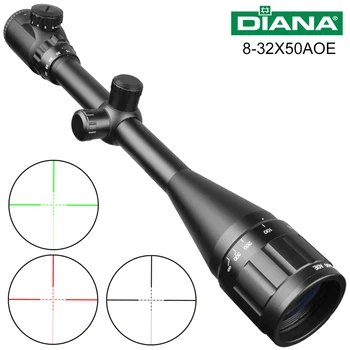 DIANA Tactical 8-32X50 Scopes Rifle Optics Red Dot Green Compact Riflescopes Outdoor Hunting Scopes
DIANA Tactical 8-32X50 Scopes Rifle Optics Red Dot Green Compact Riflescopes Outdoor Hunting Scopes