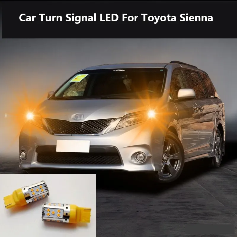 Car Turn Signal LED Command light headlight modification 12V 10W 6000K 2PCS For Toyota Sienna 2005-2015
Car Turn Signal LED Command light headlight modification 12V 10W 6000K 2PCS For Toyota Sienna 2005-2015