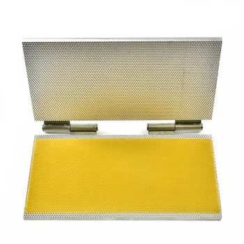 Beewax foundation sheet Manufacture Machine Hand pressed notebook style All aluminum alloy materials mold beekeeping tool
Beewax foundation sheet Manufacture Machine Hand pressed notebook style All aluminum alloy materials mold beekeeping tool