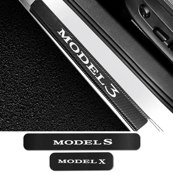 Car Threshold Protector for Tesla Model 3 S X P100D Car Door Sill Scuff Plate Stickers Decor Carbon Fiber Car Tuning Accessories 
Car Threshold Protector for Tesla Model 3 S X P100D Car Door Sill Scuff Plate Stickers Decor Carbon Fiber Car Tuning Accessories