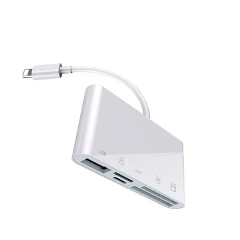 IOS 13 SD TF XQD Card USB 3.0 Card Reader Support USB Mouse U Flash Disk Drive OTG Adapter for iPhone 11 Pro Max X XS XR 7 8 12
IOS 13 SD TF XQD Card USB 3.0 Card Reader Support USB Mouse U Flash Disk Drive OTG Adapter for iPhone 11 Pro Max X XS XR 7 8 12