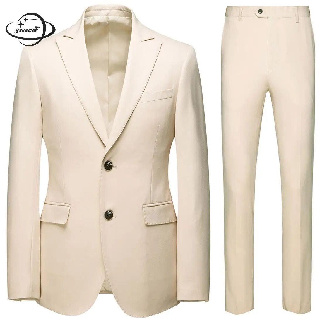 Mens Blazer Suits Spring Autumn Male Blazer Clothing Set Coat+pants Long Sleeve Zipper Fly Straight Formal Man Clothes H206
Mens Blazer Suits Spring Autumn Male Blazer Clothing Set Coat+pants Long Sleeve Zipper Fly Straight Formal Man Clothes H206
