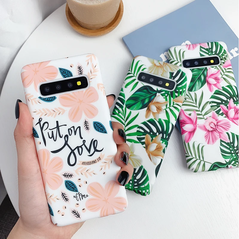 For Samsung Galaxy S10 S8 S9 Plus A70 A50 Luminous Flowers Hard Cases For Samsung Note 10 Plus note 8 9 Floral Matte PC Cover
For Samsung Galaxy S10 S8 S9 Plus A70 A50 Luminous Flowers Hard Cases For Samsung Note 10 Plus note 8 9 Floral Matte PC Cover