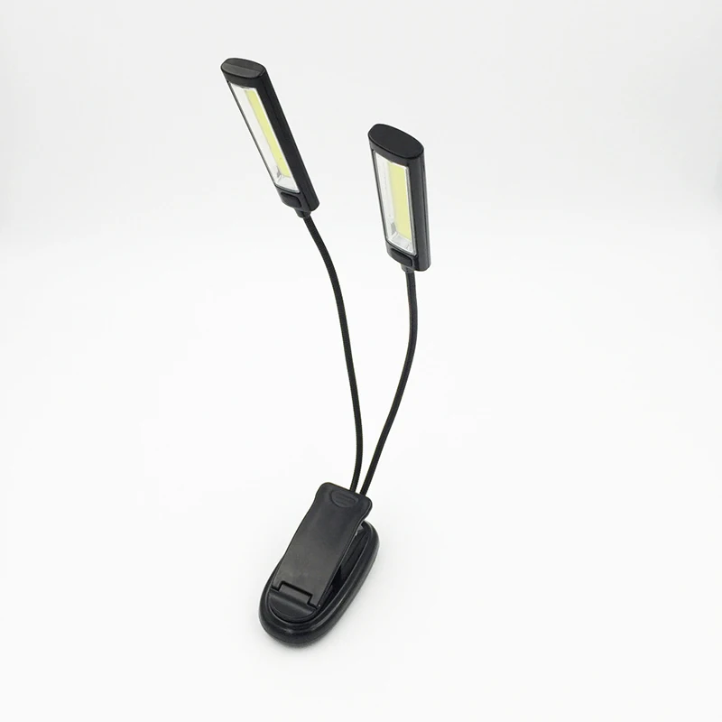 LED Book Light Flexible Clip On Book Light Night Reading Lamp Single/double Head
LED Book Light Flexible Clip On Book Light Night Reading Lamp Single/double Head