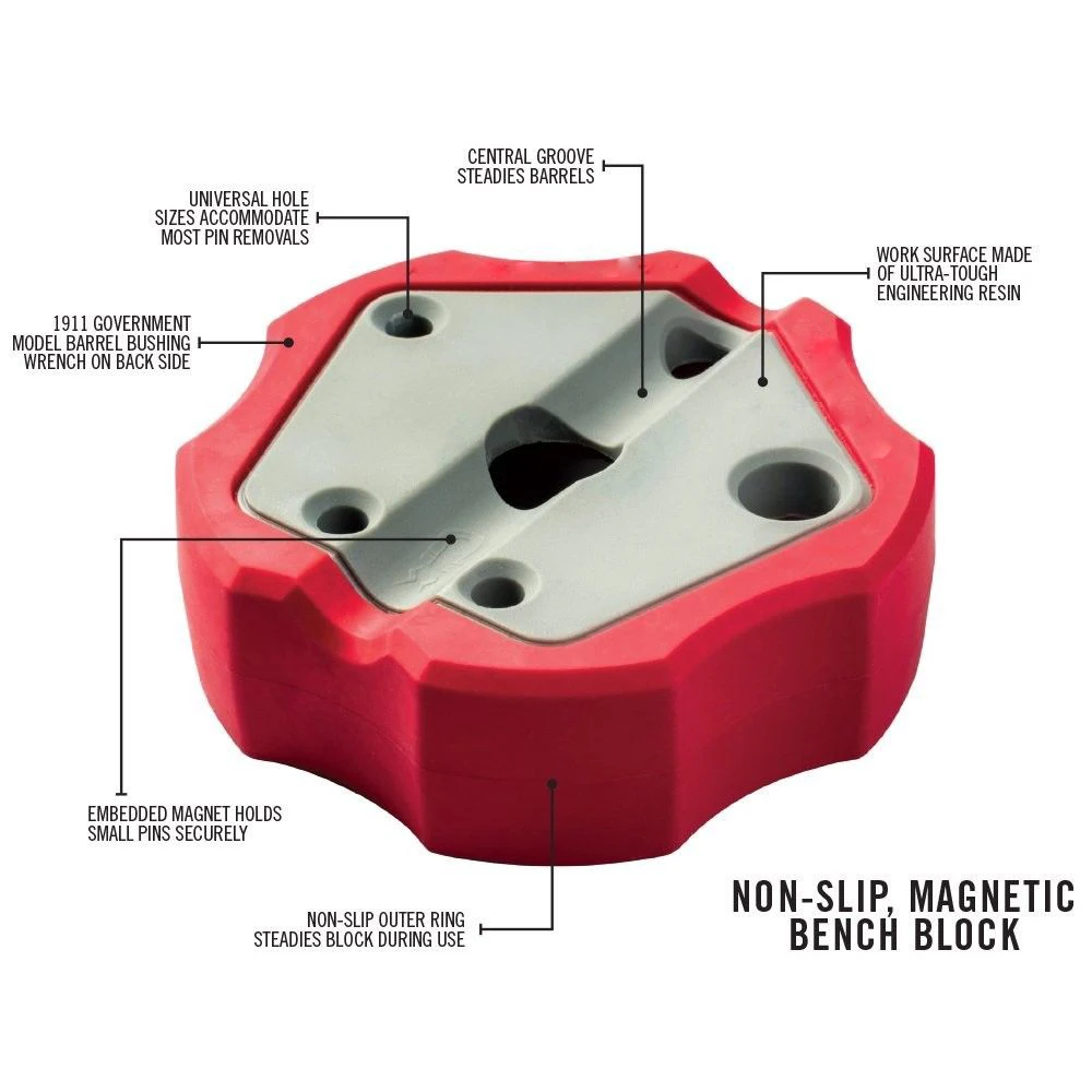 AR15 Universal Gun Bench Block Gunsmiths Bench Block Handgun Pistol Rifle Non-Slip Non-Marring Weapons Smart Bench
AR15 Universal Gun Bench Block Gunsmiths Bench Block Handgun Pistol Rifle Non-Slip Non-Marring Weapons Smart Bench