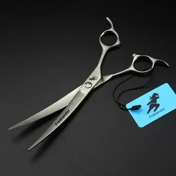 Pet Scissors 7" Cutting Curved Double tailed matte Pet Grooming Scissors Professional Shears Salon Barber Using Dogs & Cats
Pet Scissors 7" Cutting Curved Double tailed matte Pet Grooming Scissors Professional Shears Salon Barber Using Dogs & Cats