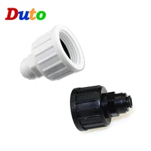 Reverse Osmosis Quick Coupling 3/4 inch screw thread TO 1/4 inch OD Hose Connection Straight RO Water Plastic Pipe Fitting
Reverse Osmosis Quick Coupling 3/4 inch screw thread TO 1/4 inch OD Hose Connection Straight RO Water Plastic Pipe Fitting