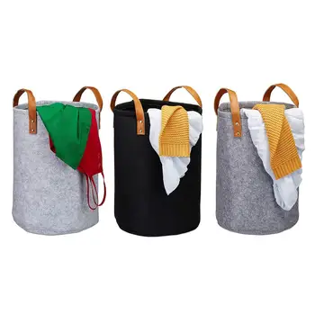 Felt Laundry Basket Foldable Laundry Hamper With Handle Large Capacity Felt Fabric Storage Bin For Clothes Toys Easy To Use
Felt Laundry Basket Foldable Laundry Hamper With Handle Large Capacity Felt Fabric Storage Bin For Clothes Toys Easy To Use