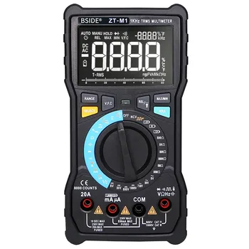 BSIDE ZT-M1 Auto/Manual Digital Multimeter TRMS 8000 3-Line 8000 Counts Add Measurement Of V.F.C Converter Hot Sale
BSIDE ZT-M1 Auto/Manual Digital Multimeter TRMS 8000 3-Line 8000 Counts Add Measurement Of V.F.C Converter Hot Sale