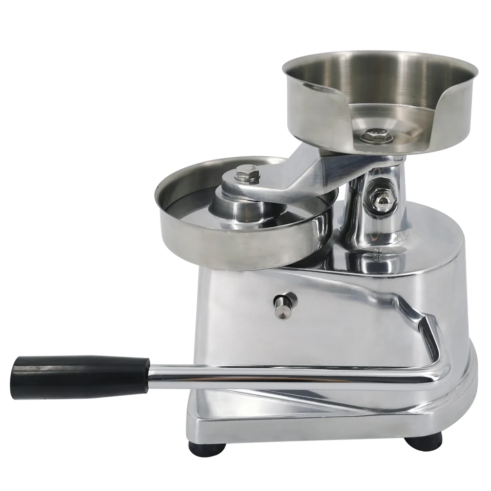 130mm Manual Hamburger Press Burger Forming Machine Round Meat shaping Stainless Steel Machine Forming Burger Patty Makers
130mm Manual Hamburger Press Burger Forming Machine Round Meat shaping Stainless Steel Machine Forming Burger Patty Makers