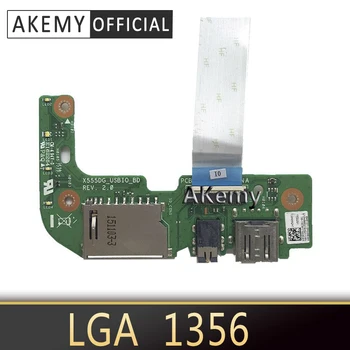 Akemy Original For ASUS X555 X555DG USB IO AUDIO CARD READER BOARD REV:2.0 With Cable MB 100% Tested Fast Ship
Akemy Original For ASUS X555 X555DG USB IO AUDIO CARD READER BOARD REV:2.0 With Cable MB 100% Tested Fast Ship