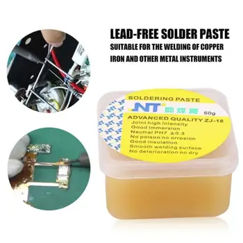 Solder Paste Flux Rosin Solid Rosin Paste Practical Sturdy Durable Yellow Welding Tool Repair Mechanic Soldering Iron Head
Solder Paste Flux Rosin Solid Rosin Paste Practical Sturdy Durable Yellow Welding Tool Repair Mechanic Soldering Iron Head