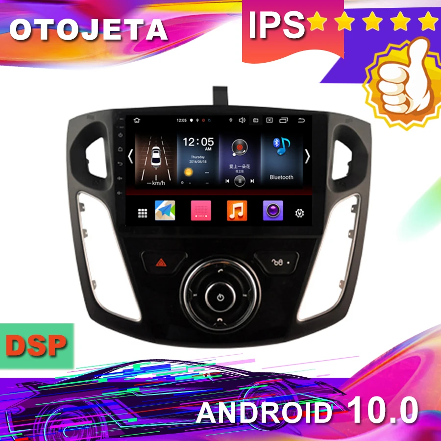 Новое поступление Android 10 0 автомобильный GPS для Ford FOCUS 3 2013 автомобильное радио