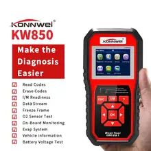 KW850 OBD2 Scanner Auto Diagnostic Scanner Full Function Car Diagnosis Scanner Universal OBD Engine Code Reader
KW850 OBD2 Scanner Auto Diagnostic Scanner Full Function Car Diagnosis Scanner Universal OBD Engine Code Reader