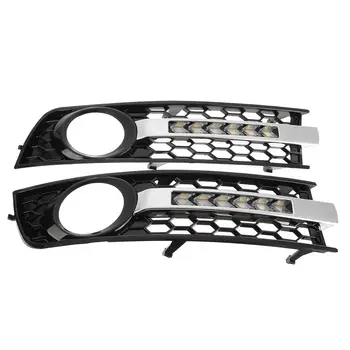 A4 B6 2PC Car Front Flowing LED MESH Fog Light Grille Cover Mesh Grille Yellow Flowing Turn Signal Lamp For Audi A4 B6 2001-2005
A4 B6 2PC Car Front Flowing LED MESH Fog Light Grille Cover Mesh Grille Yellow Flowing Turn Signal Lamp For Audi A4 B6 2001-2005