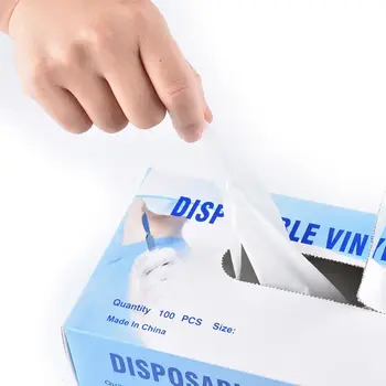 100 Pcs Transparent Disposable PVC Gloves Anti-static Dishwashing Kitchen Latex QX2B
100 Pcs Transparent Disposable PVC Gloves Anti-static Dishwashing Kitchen Latex QX2B