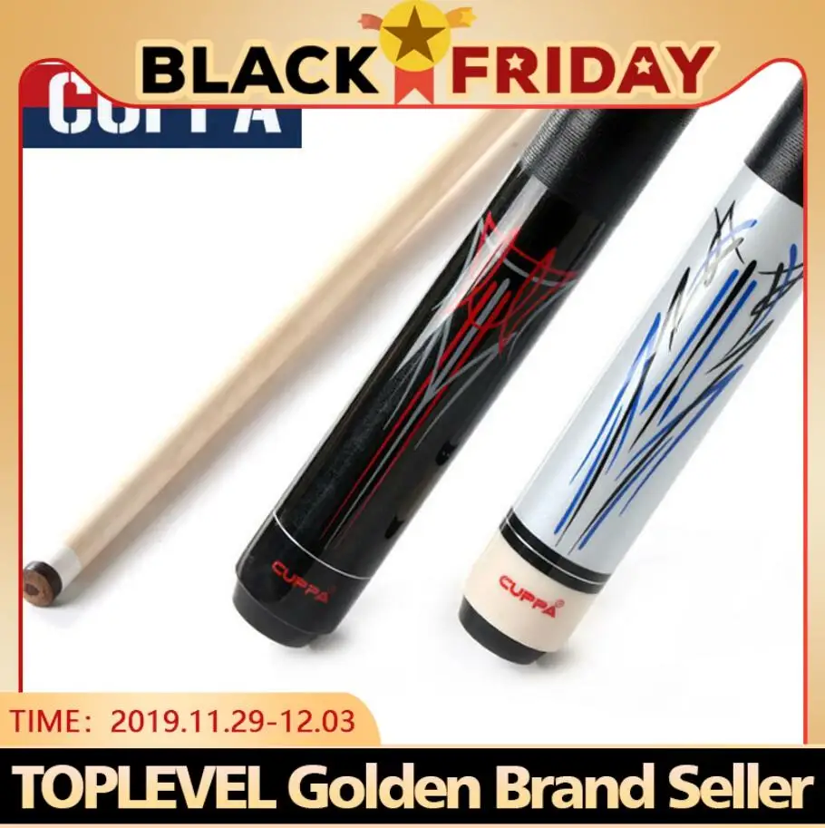New Arrival Cuppa DL13 Billiard Pool Cue Stick Tips 12.75mm 11.75mm Pool Cues Kit Case Durable Professional Set China 2019
New Arrival Cuppa DL13 Billiard Pool Cue Stick Tips 12.75mm 11.75mm Pool Cues Kit Case Durable Professional Set China 2019