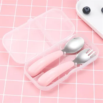 Baby Tableware Set Children Utensil Toddler Dinnerware Cutlery Infant Food Feeding Kids Spoon Fork
Baby Tableware Set Children Utensil Toddler Dinnerware Cutlery Infant Food Feeding Kids Spoon Fork