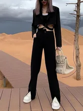 2021 Irregular Pants Design High Waist Slimming Casual Pants Spring New Women's Trousers Temperament Light Mature Style Trousers
2021 Irregular Pants Design High Waist Slimming Casual Pants Spring New Women's Trousers Temperament Light Mature Style Trousers