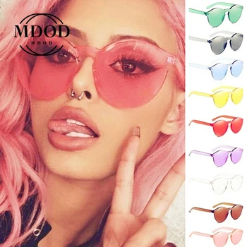 Women's Heart Shaped Rimless Sunglasses Color Sunglasses Women's Candy Color Glasses Driver Goggles Transparent Retro Sunglasses
Women's Heart Shaped Rimless Sunglasses Color Sunglasses Women's Candy Color Glasses Driver Goggles Transparent Retro Sunglasses