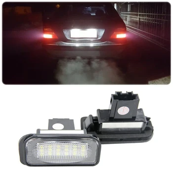 2x LED License Number Plate Lights for Mercedes Benz C-Class W203 CLK-Class W209 C209 A209 Auto License Plate Lamp Car Styling
2x LED License Number Plate Lights for Mercedes Benz C-Class W203 CLK-Class W209 C209 A209 Auto License Plate Lamp Car Styling