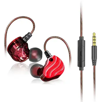 Dual Moving Coil 4-unit In-ear HiFi Music Wired Earphone Sports Headset with Mic For iPhone Samsung Huawei Xiaomi
Dual Moving Coil 4-unit In-ear HiFi Music Wired Earphone Sports Headset with Mic For iPhone Samsung Huawei Xiaomi